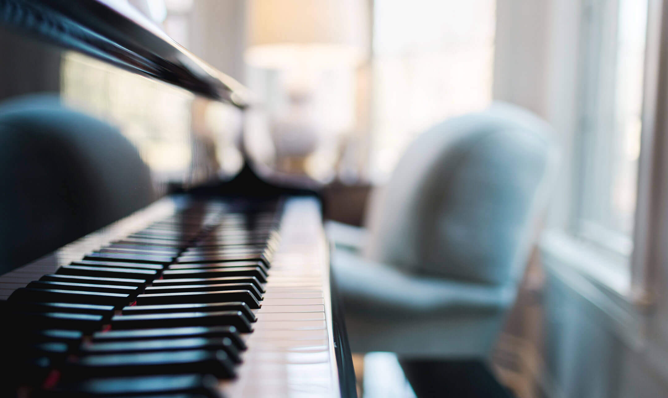 Piano close up